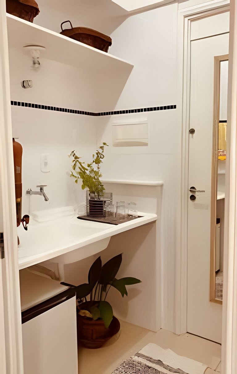 Suíte charmosa com quintal privativo